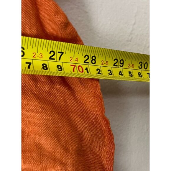 Todd Snyder Orange Casual Button Down Shirt - Picture 5 of 7